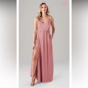 Kennedy Blue bridesmaid DUSTY PINK {Lauren} Dress SIZE 12